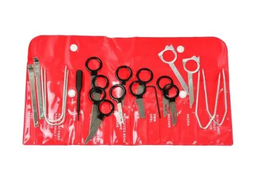 Sada pro demontáž rádia a navigace 20 el.