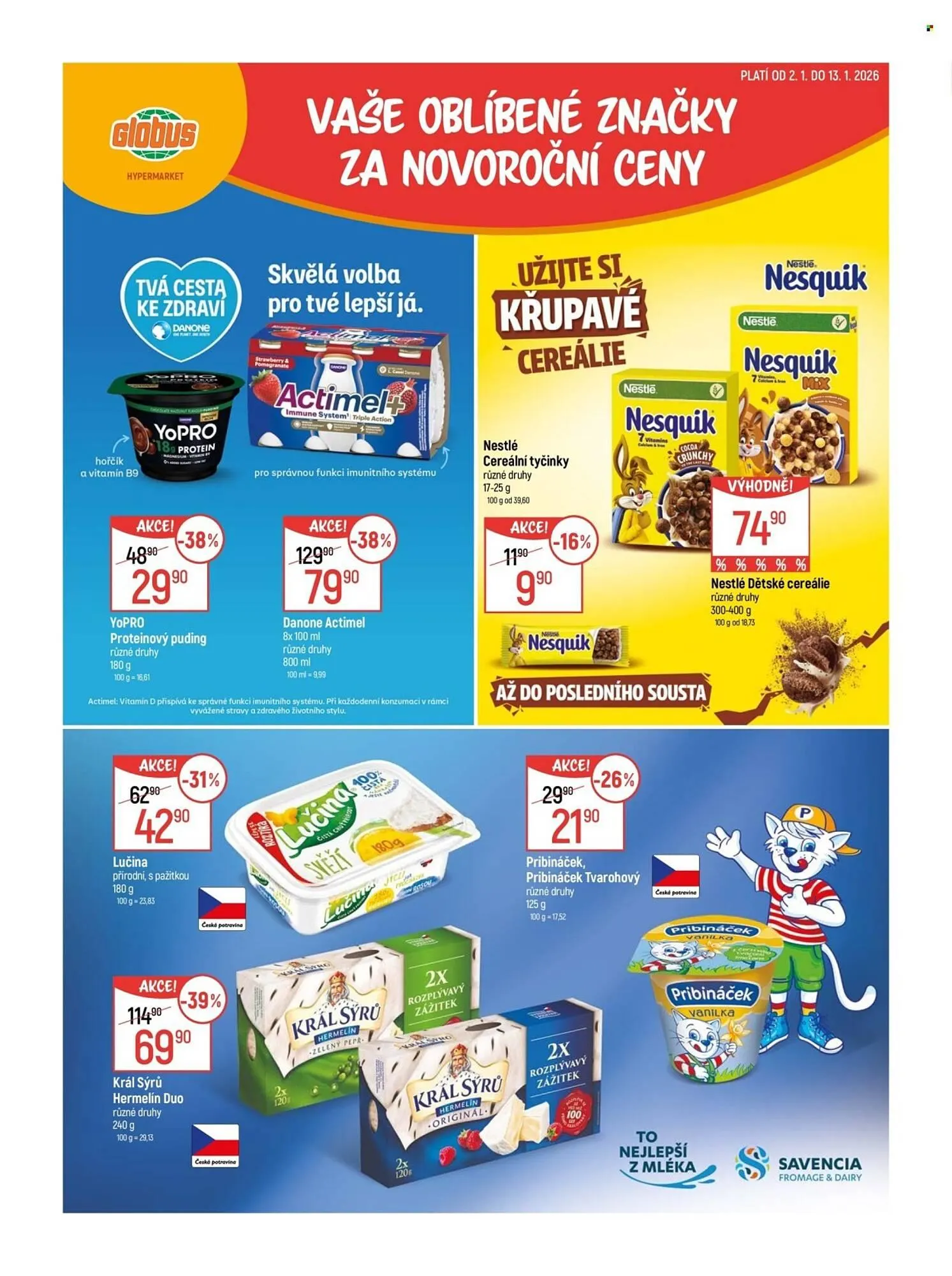 Globus leták - 2. ledna 13. ledna 2026 - Page 1