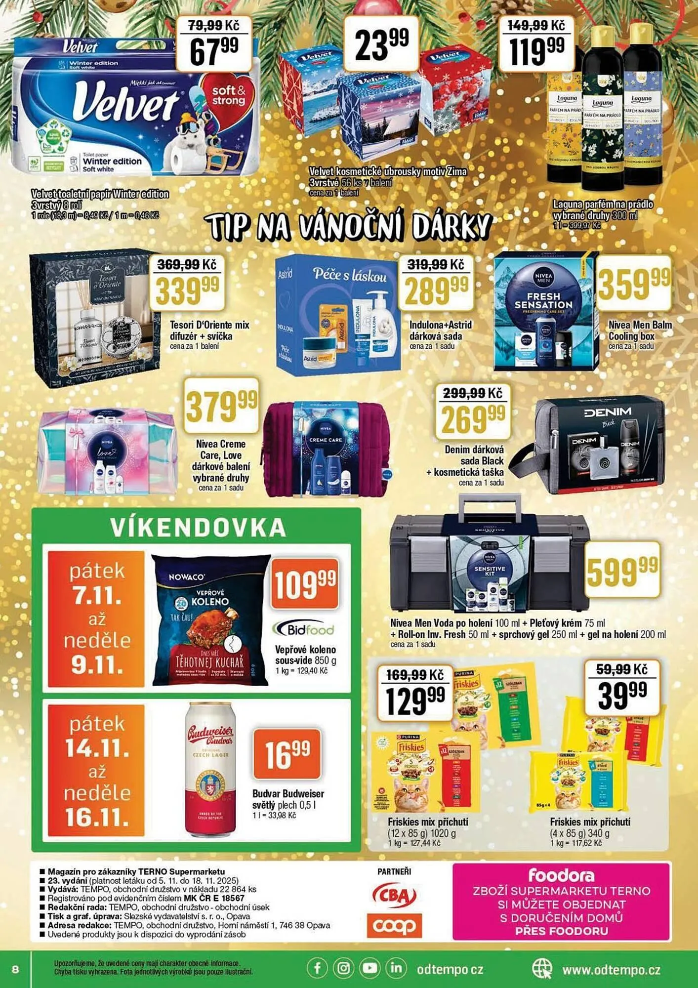 TEMPO leták - 5. listopadu 18. listopadu 2025 - Page 8