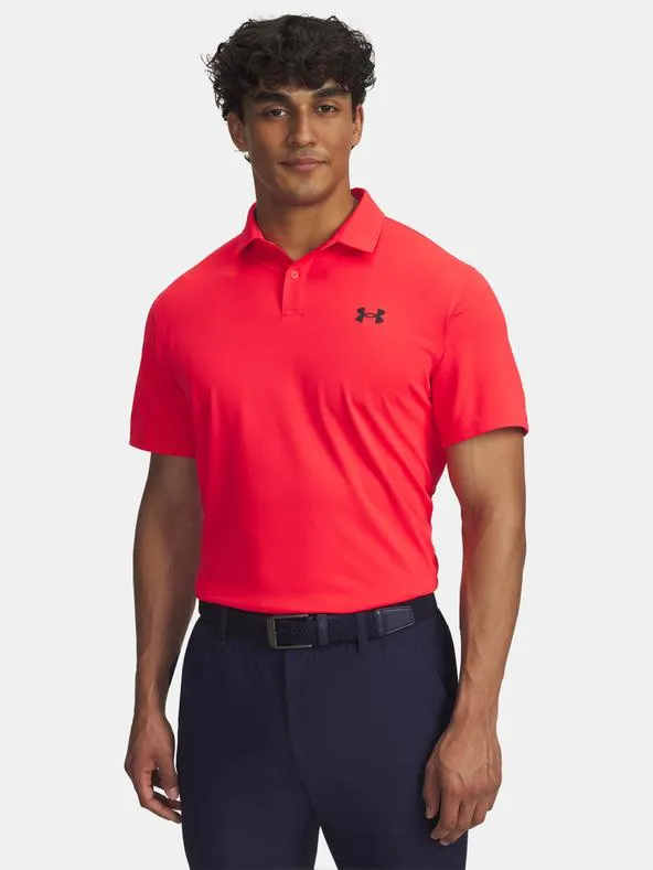 Pánské tričko Under Armour UA T2G Pique Polo-RED