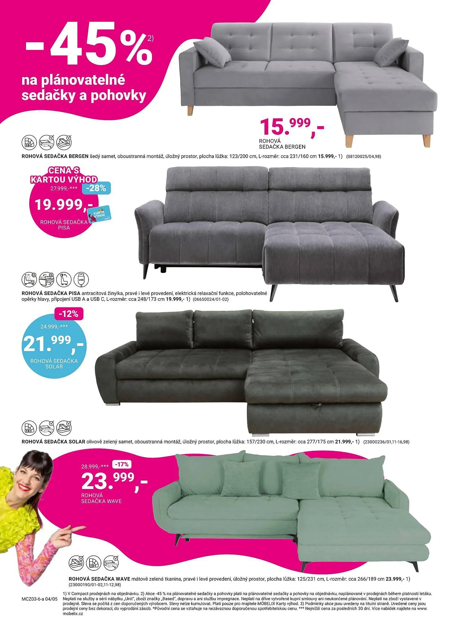 Möbelix leták - 9. března 5. dubna 2026 - Page 4