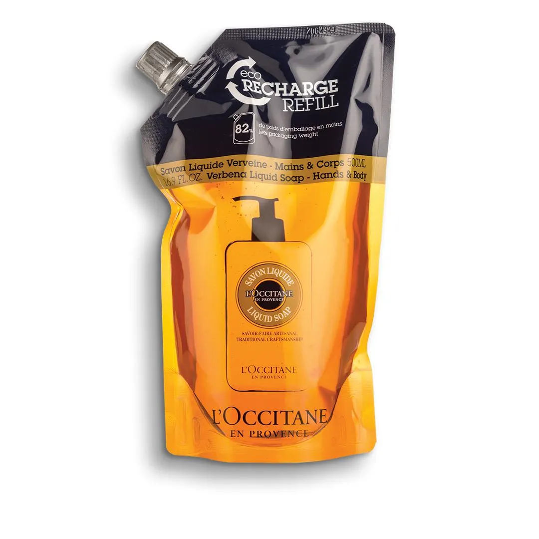 Tekuté mýdlo na ruce a tělo Verbena (ekologická náhradní náplň)