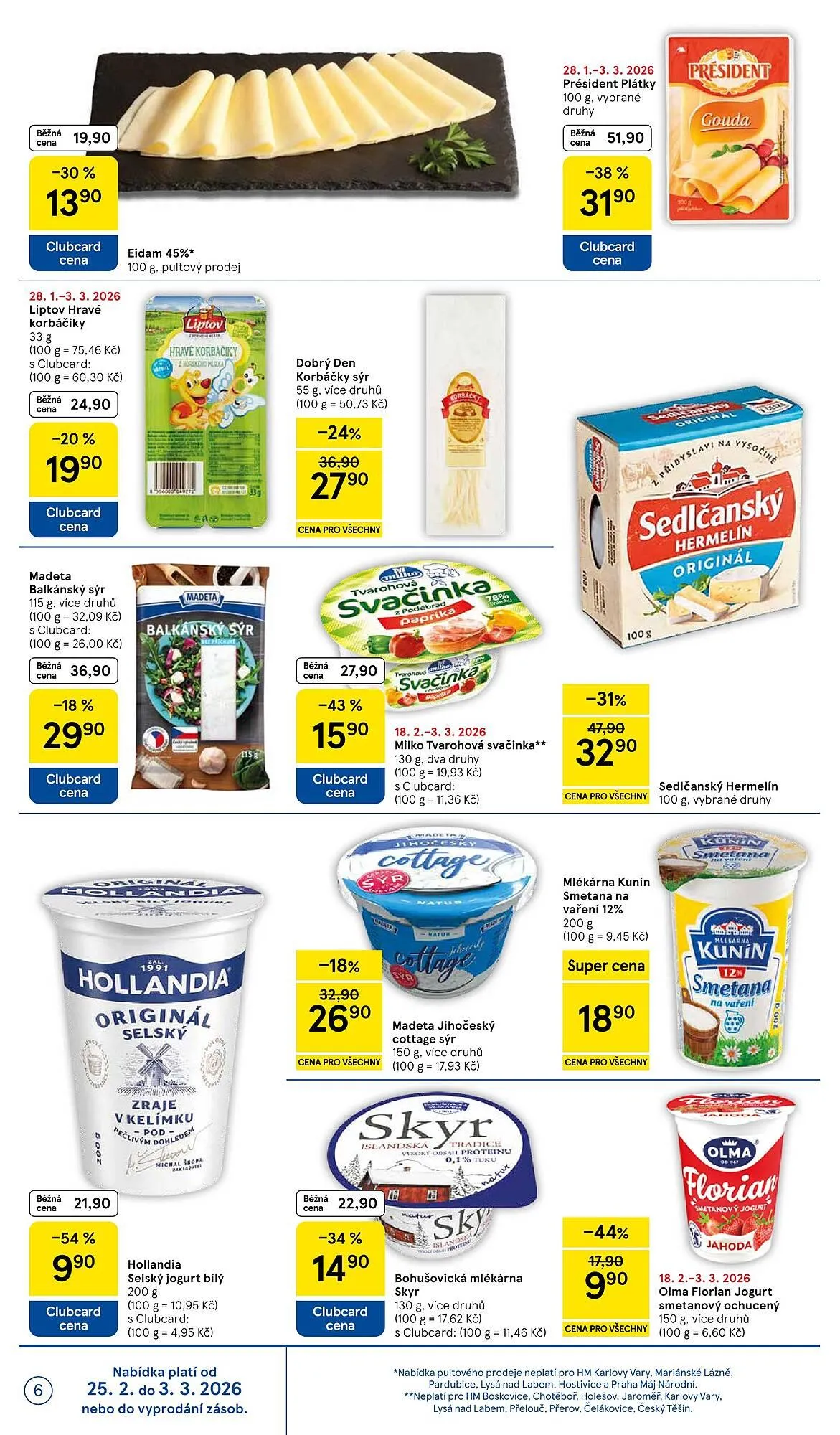 Tesco leták - 25. února 3. března 2026 - Page 6