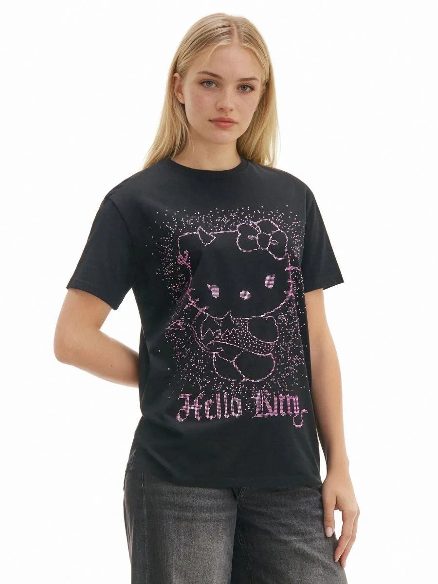 Tričko s aplikací Hello Kitty