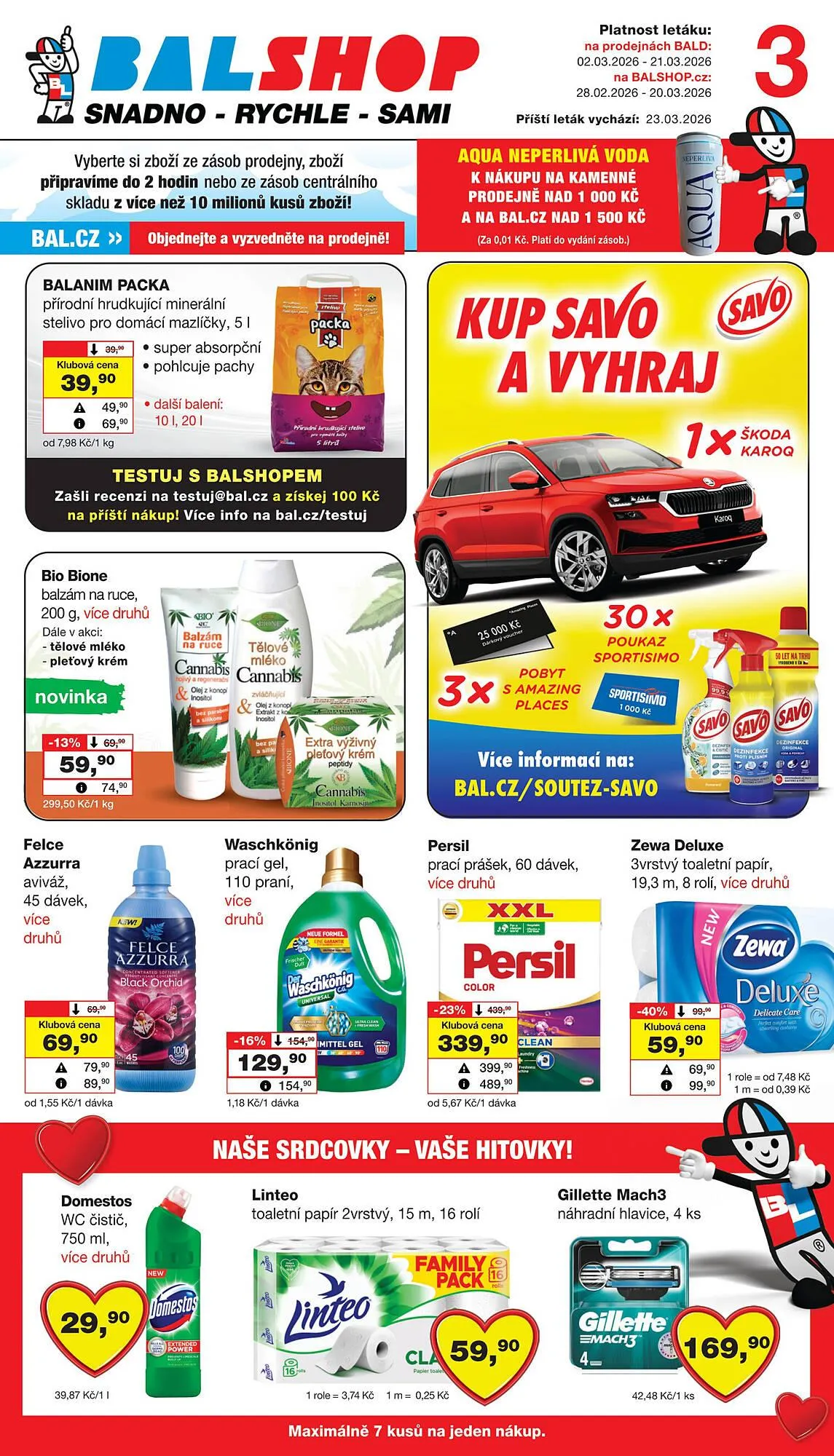 Barvy a laky drogerie leták - 28. února 20. března 2026 - Page 1