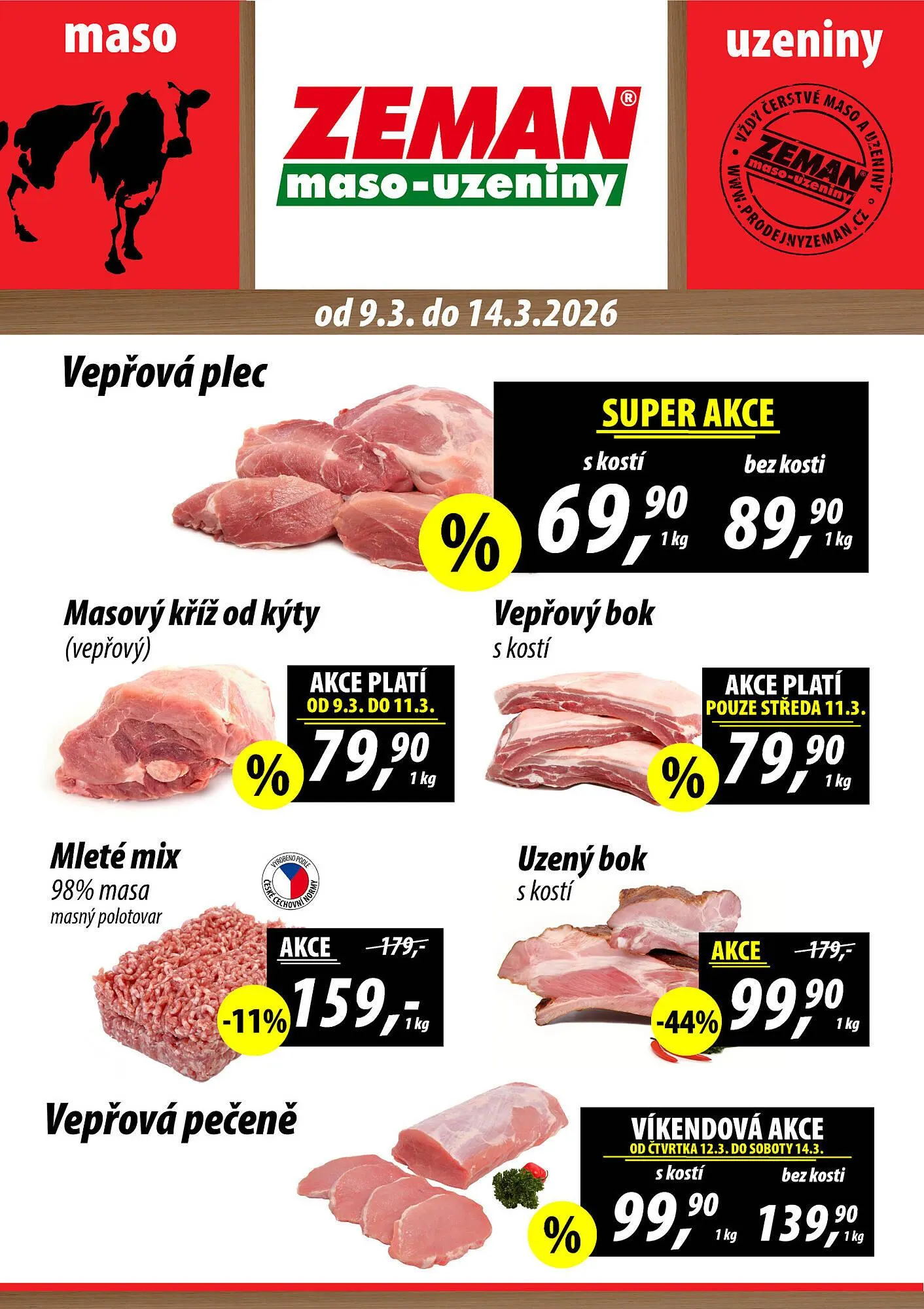 ZEMAN leták - 9. března 14. března 2026 - Page 1