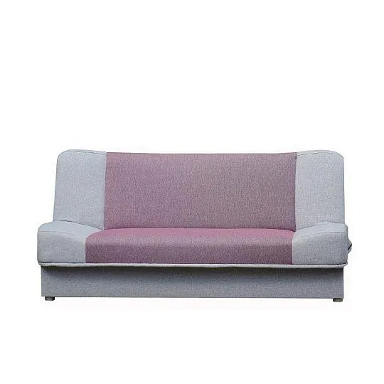 ALASKA pohovka, LARS 82 sv.šedá / LARS 27 vínová