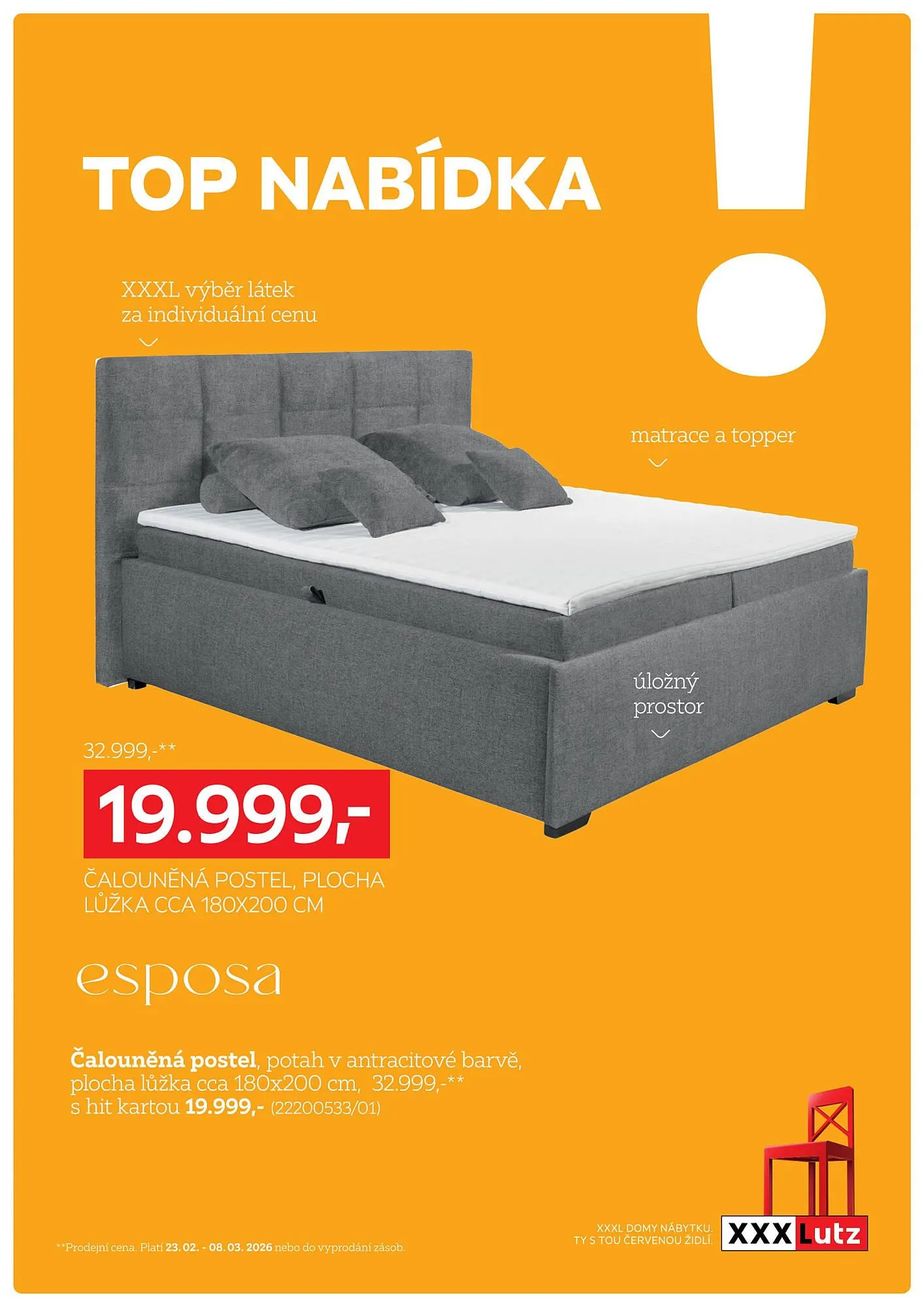 XXXLutz leták - 23. února 8. března 2026 - Page 1