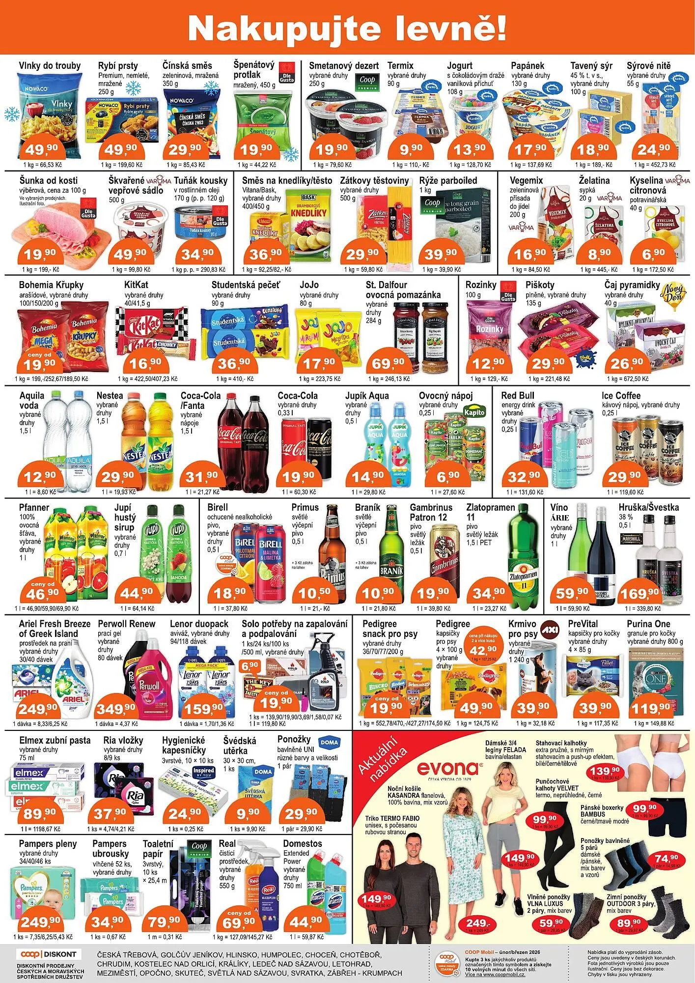 COOP DISKONT leták - 25. února 10. března 2026 - Page 2