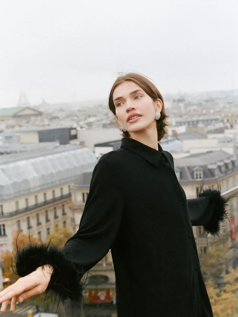 Košile z metalické pleteniny