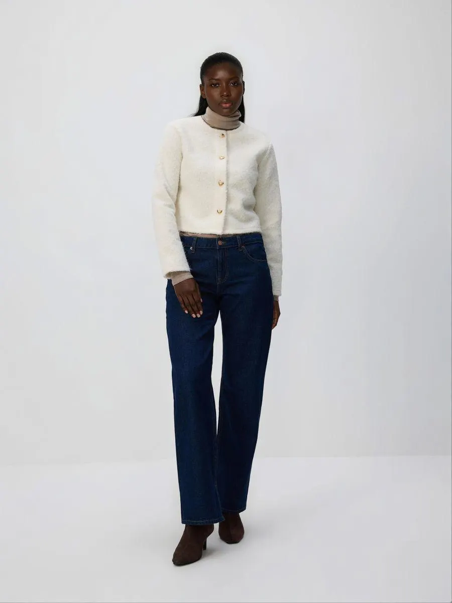 Sako s ozdobnými knoflíky