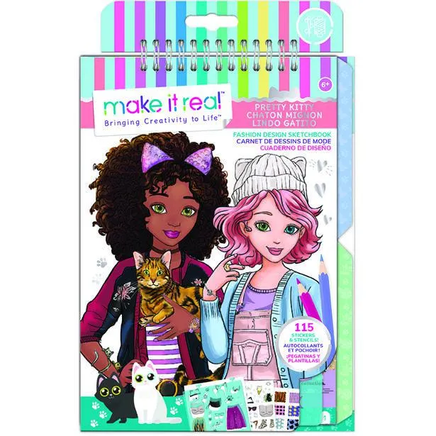 MAKE IT REAL Návrhářské portfolio - Pretty Kitty