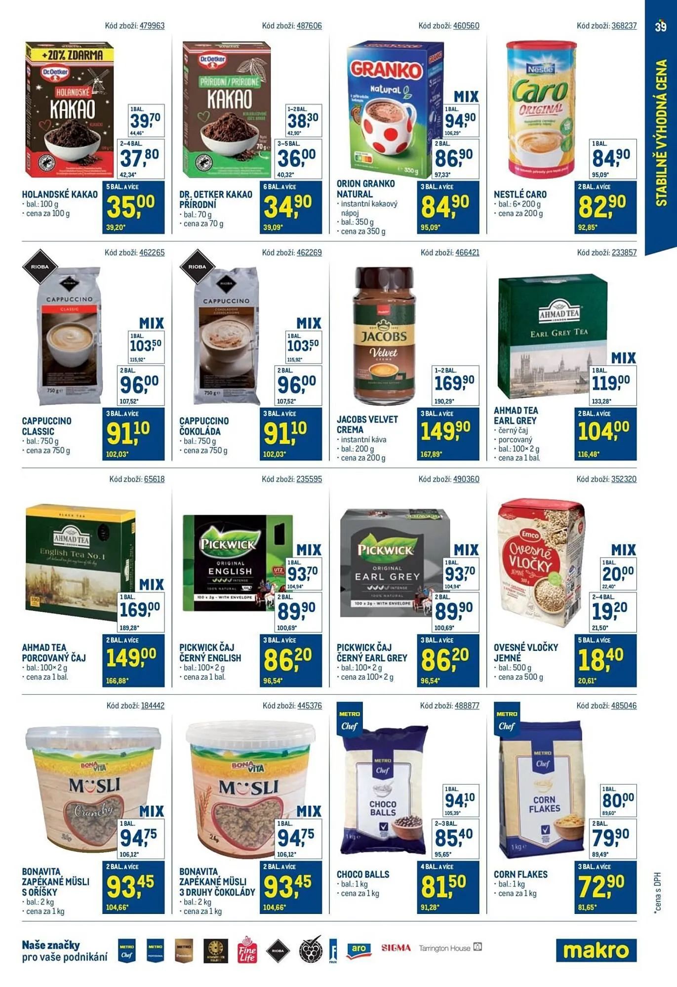 Makro leták - 24. září 18. listopadu 2025 - Page 39