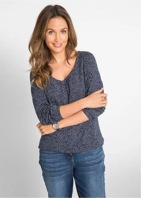 Bavlněné triko s dlouhým rukávem