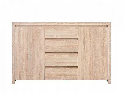 Kaspian Komoda KOM2D4S Dub sonoma