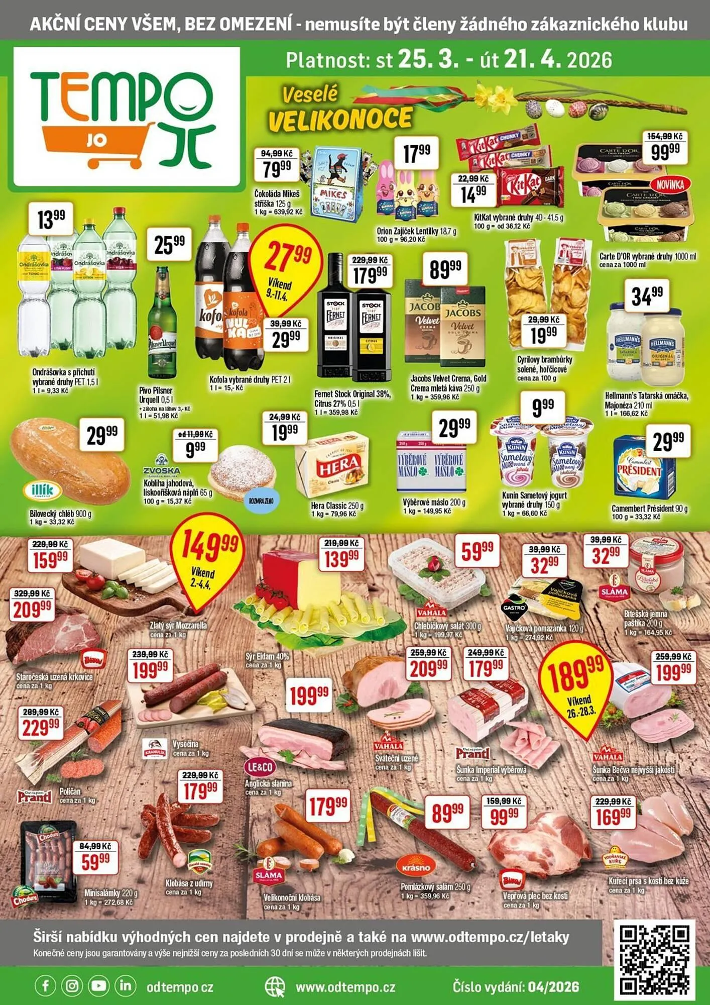 TEMPO leták - 25. března 21. dubna 2026 - Page 1