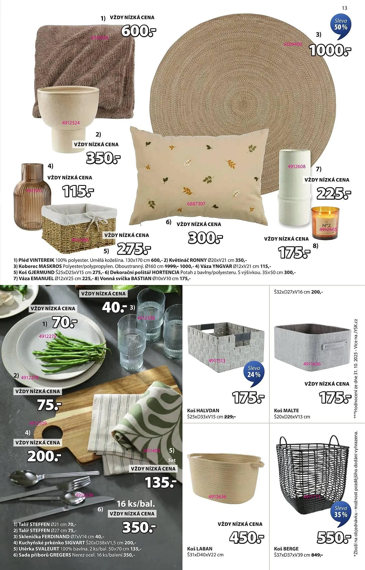 JYSK leták - 31. prosince 3. února 2026 - Page 13
