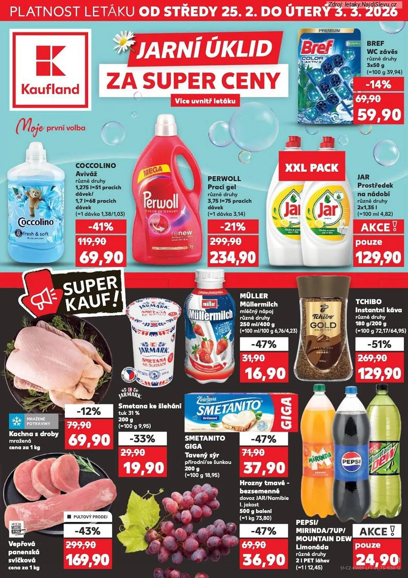 Kaufland leták - 25. února 3. března 2026 - Page 1