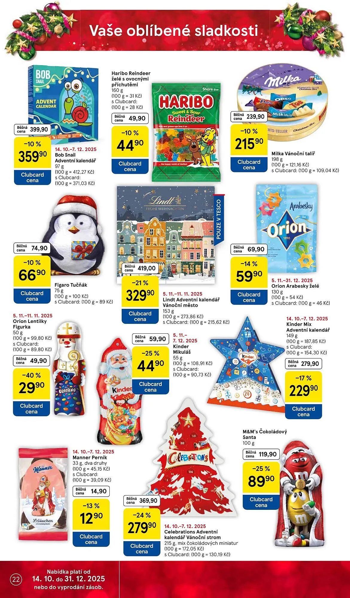 Tesco leták - 5. listopadu 11. listopadu 2025 - Page 22