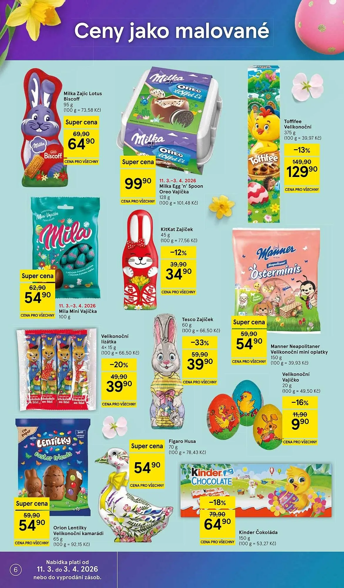 Tesco leták - 11. března 17. března 2026 - Page 6