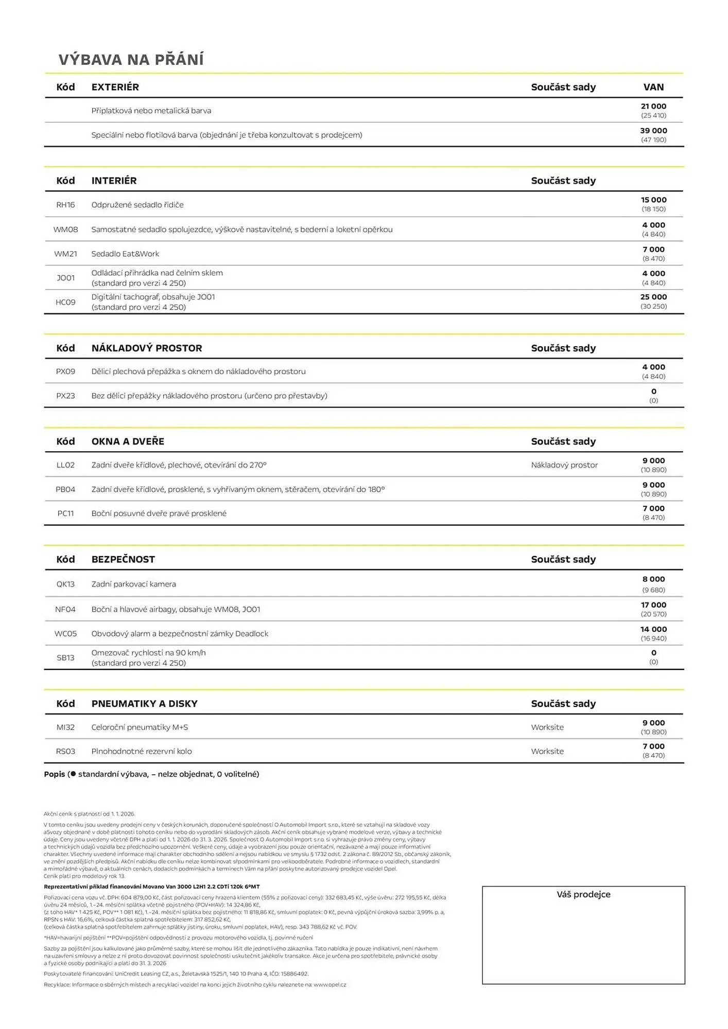 Opel leták - 27. ledna 31. března 2026 - Page 3