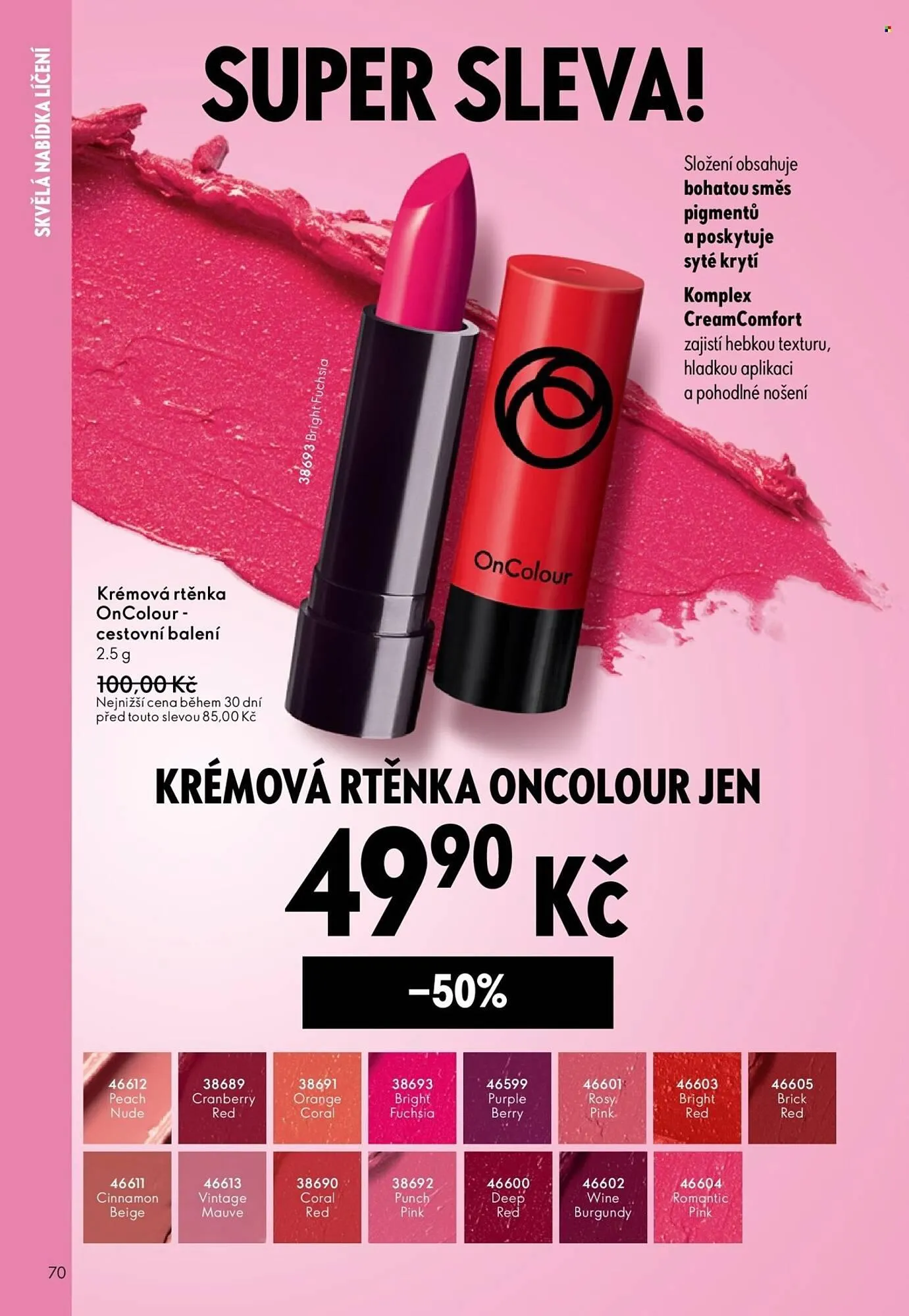 Oriflame leták - 11. února 3. března 2026 - Page 70