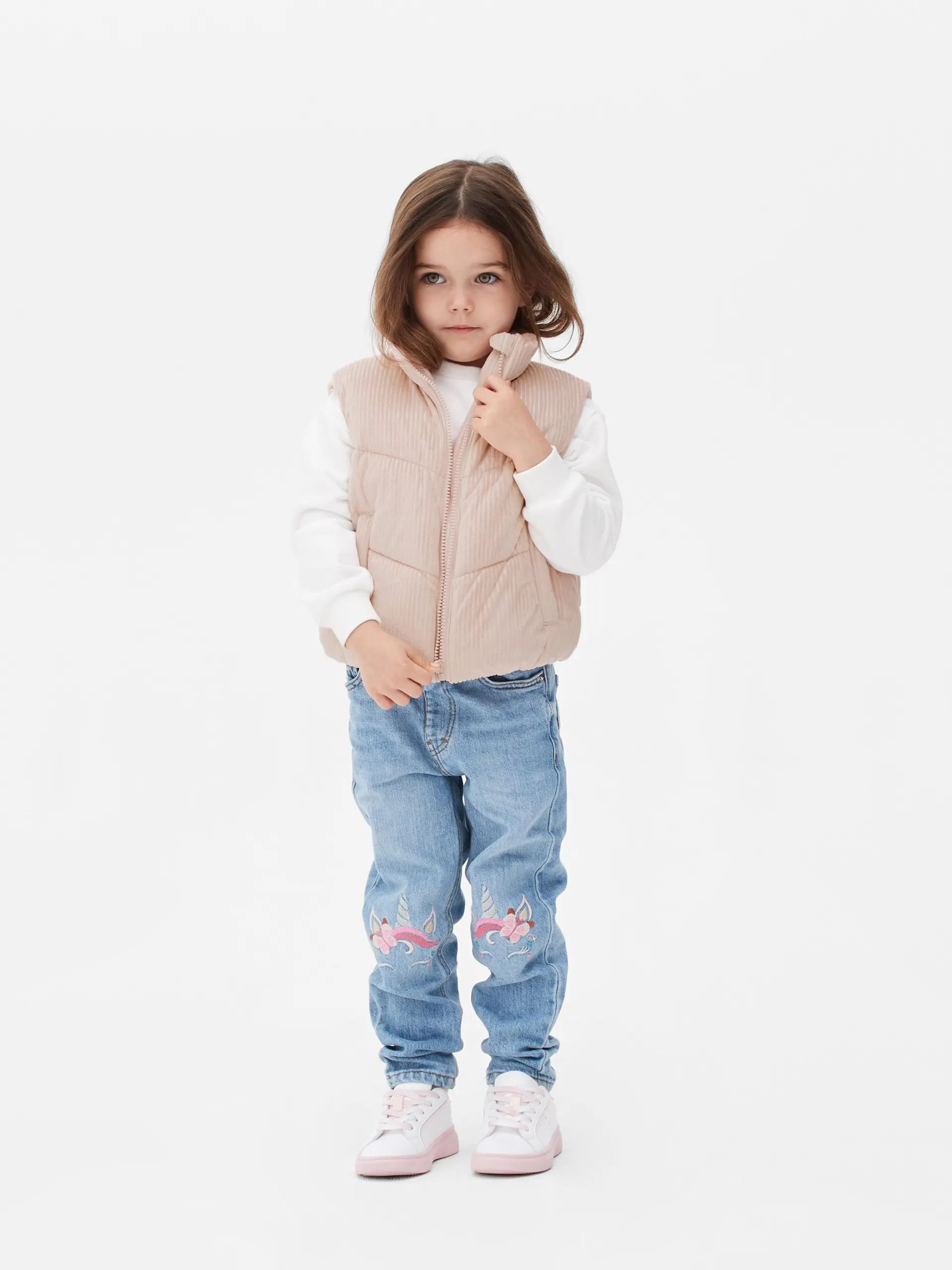 Manšestrová prošívaná vesta