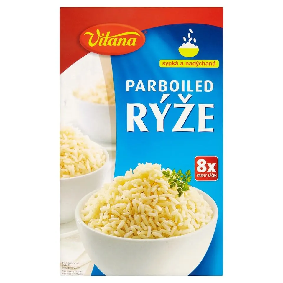 Vitana Parboiled Rice 8 x 100g