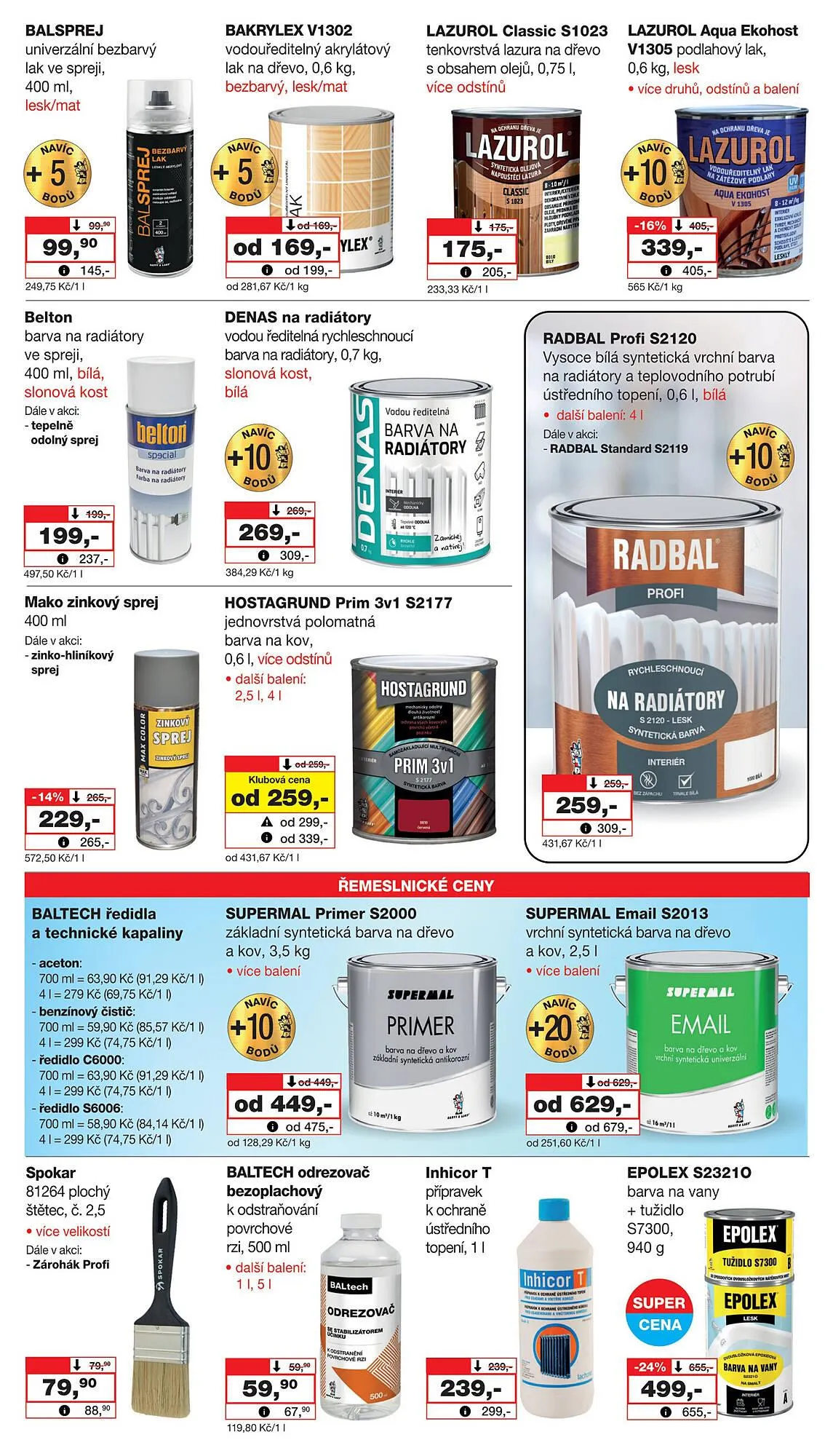 Barvy a laky drogerie leták - 3. ledna 6. února 2026 - Page 6