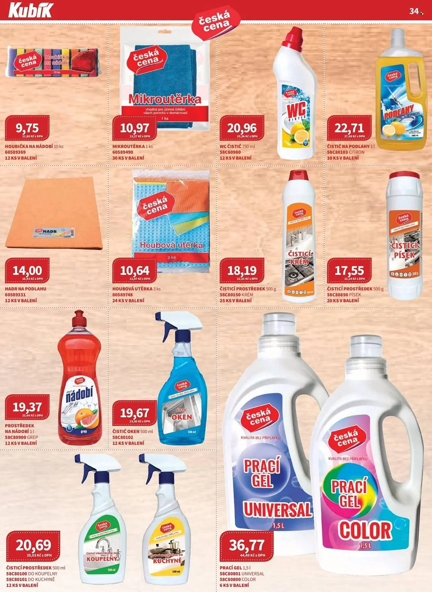Kubík potraviny leták - 1. ledna 31. ledna 2026 - Page 34