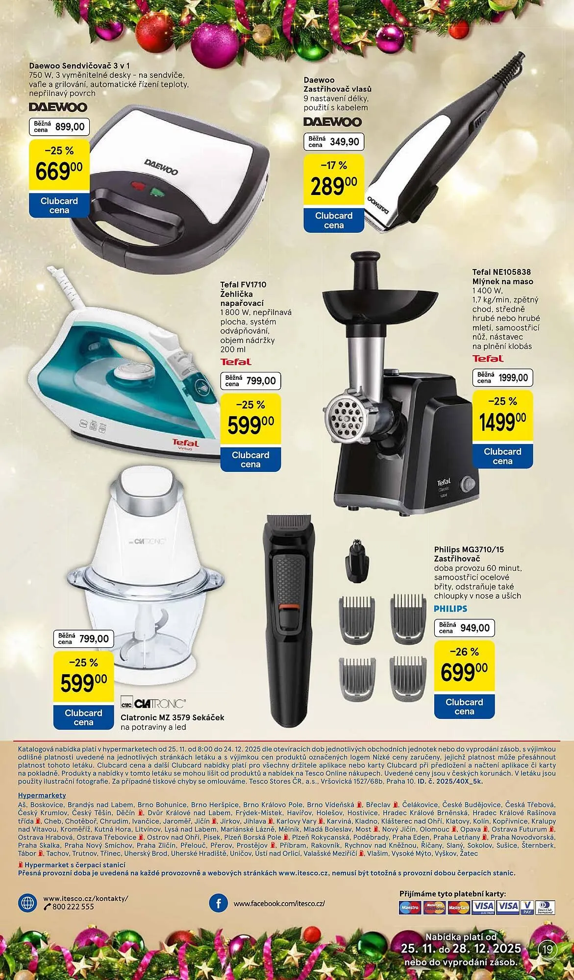 Tesco leták - 25. listopadu 24. prosince 2025 - Page 19