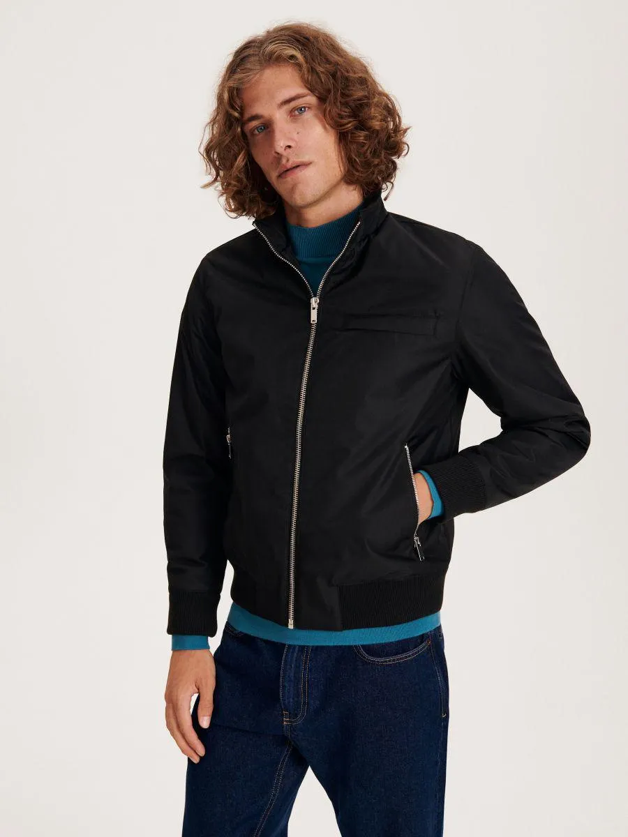 Geacă cu guler perkins