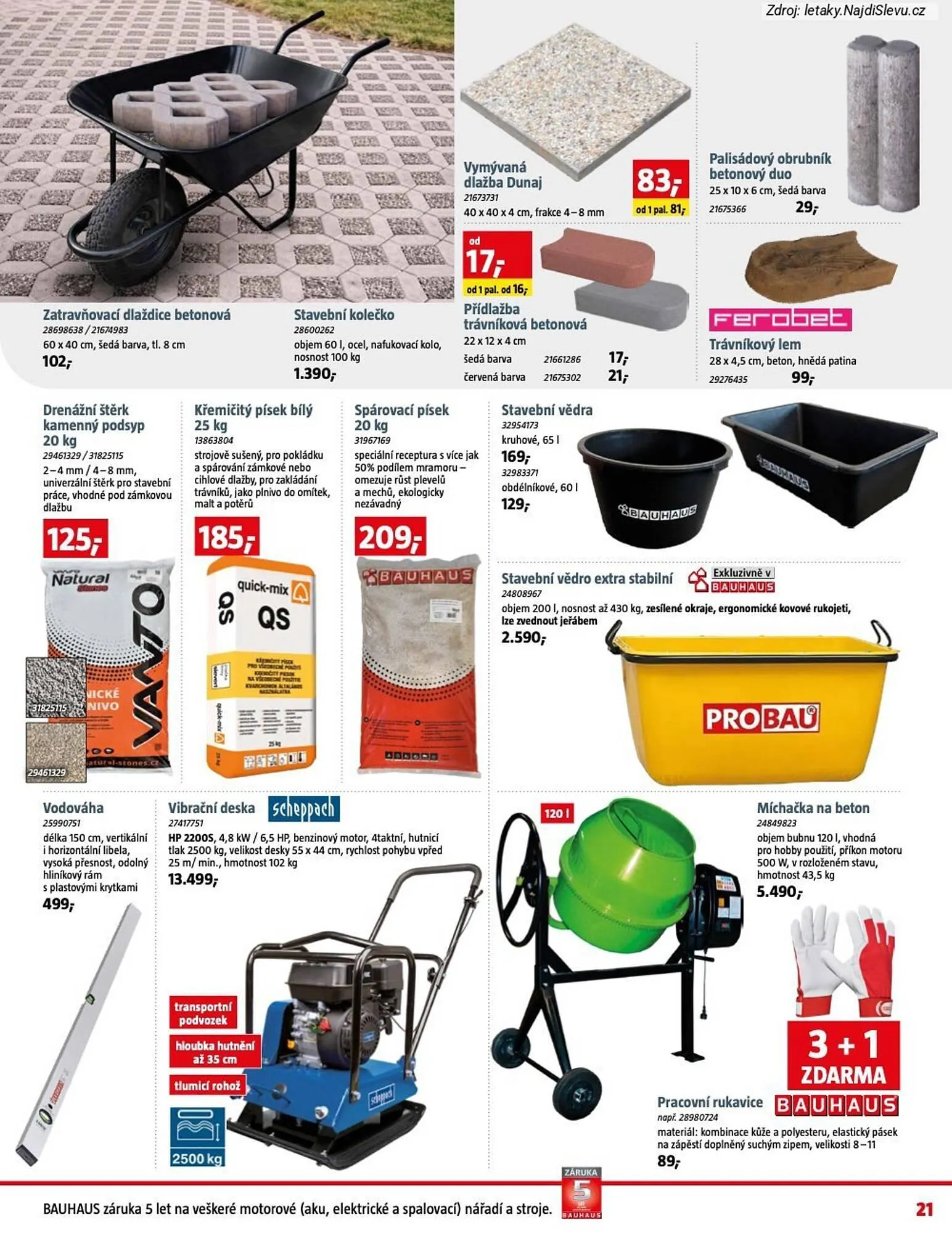 Bauhaus leták - 6. března 1. dubna 2026 - Page 21