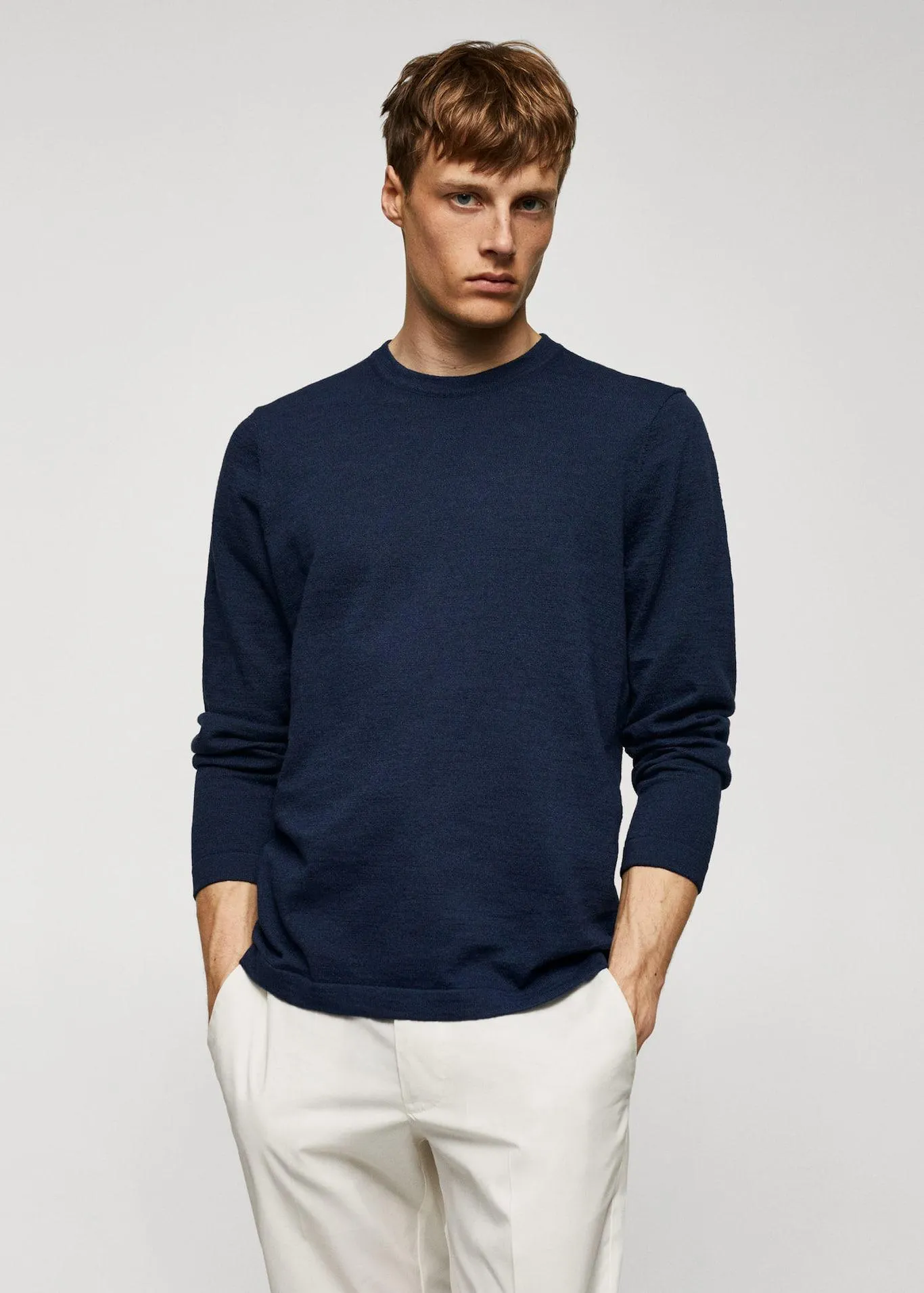 Camiseta punto fino algodón