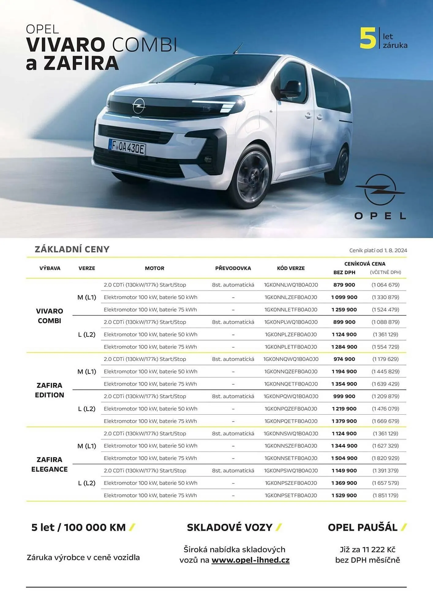 Opel leták - 18. října 31. března 2025 - Page 1