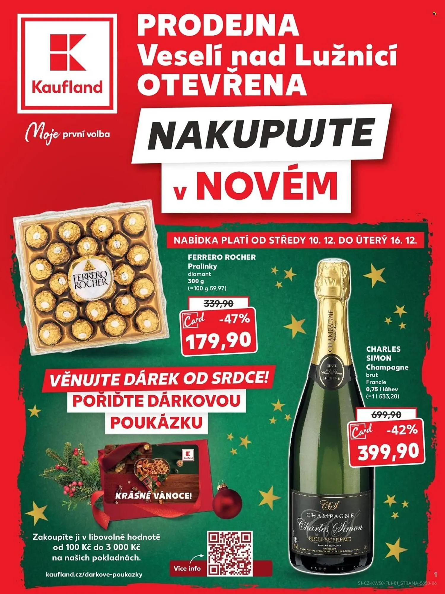 Kaufland leták - 10. prosince 16. prosince 2025 - Page 1