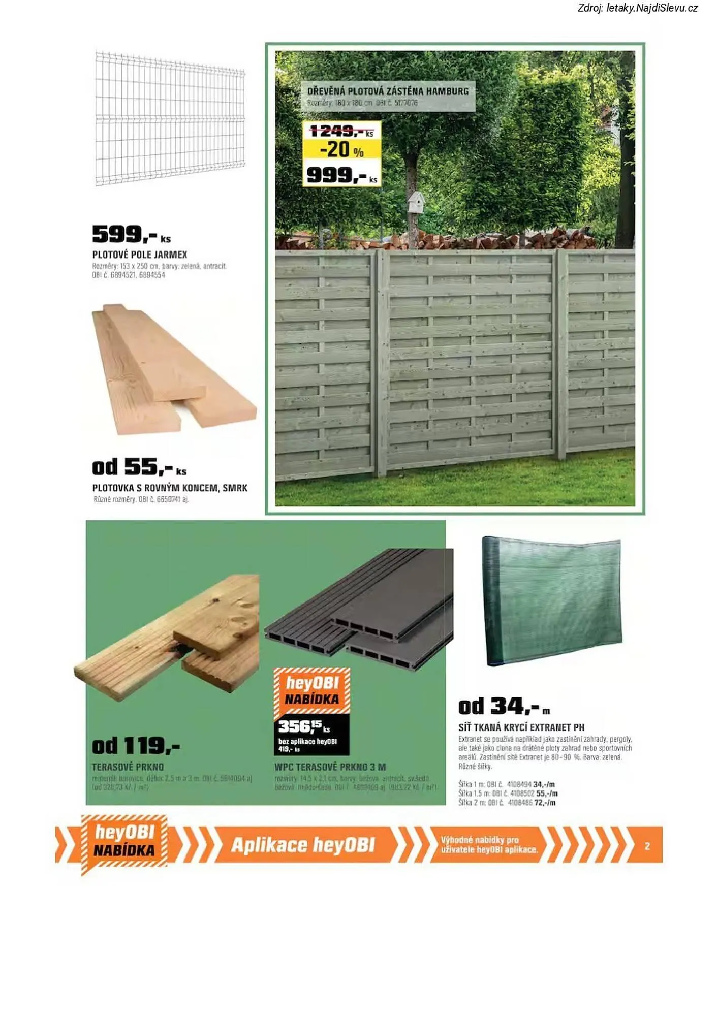 OBI leták - 1. března 31. března 2026 - Page 3