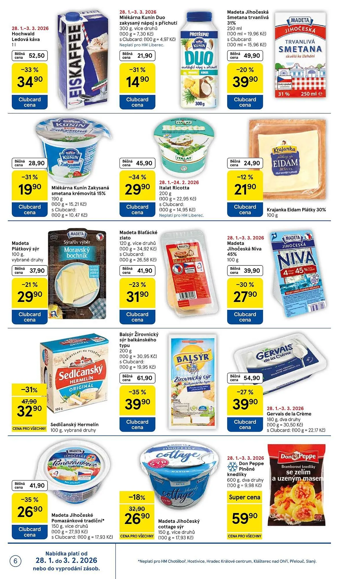 Tesco leták - 28. ledna 3. února 2026 - Page 6