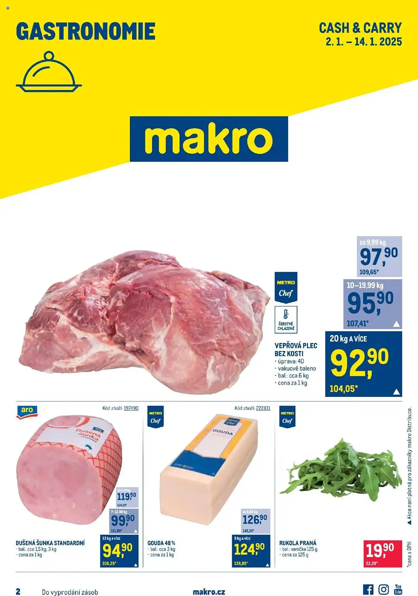 Makro leták - 2. ledna 14. ledna 2025 - Page 1