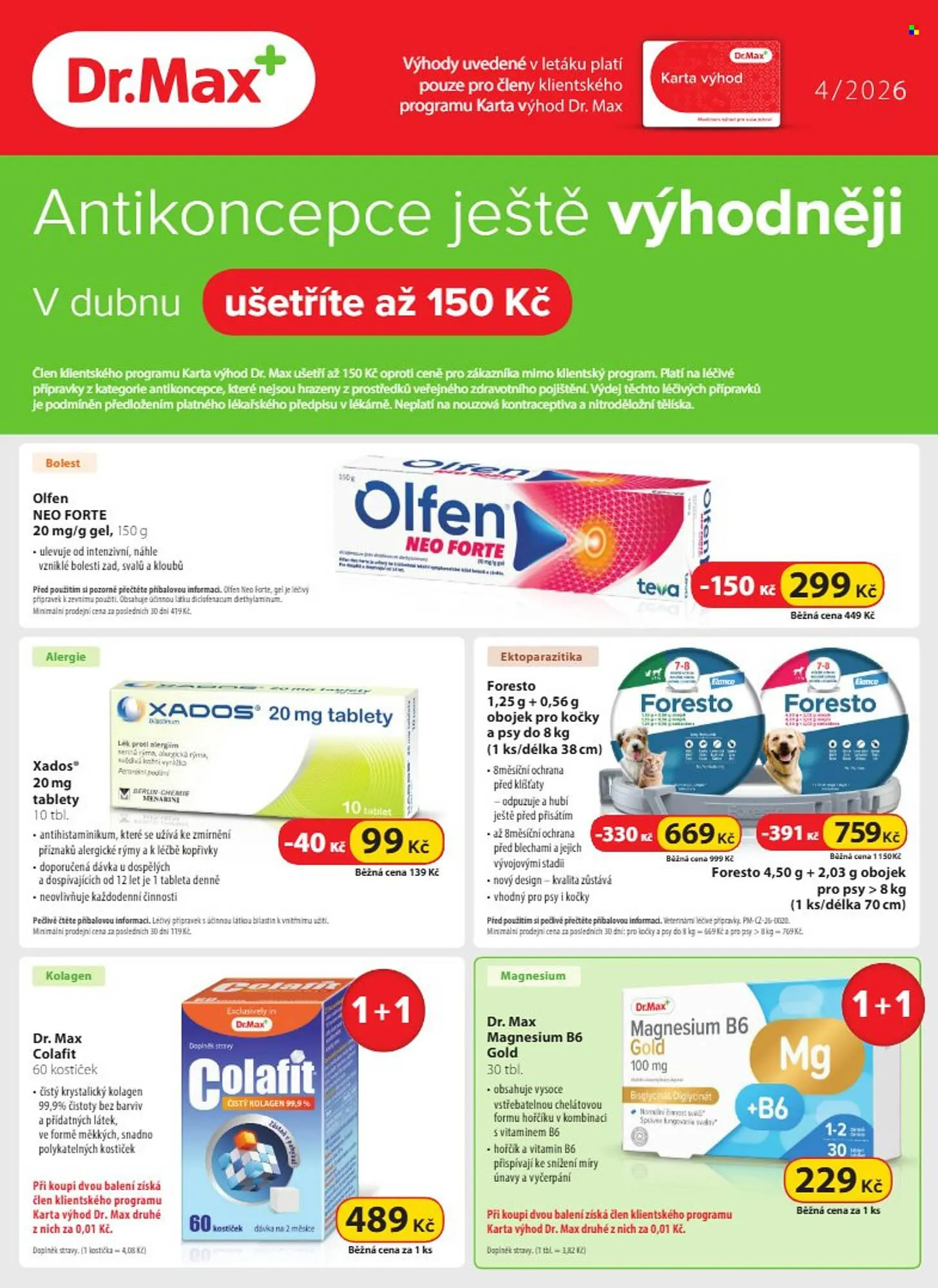 Dr. Max leták - 1. dubna 30. dubna 2026 - Page 1