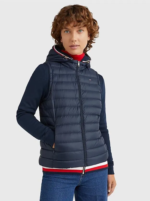 Down-Filled Quilted Vest