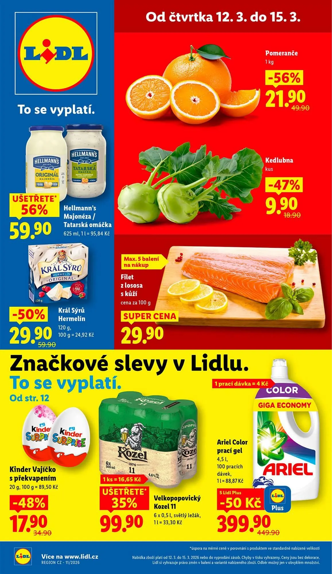 Lidl leták - 12. března 15. března 2026 - Page 1
