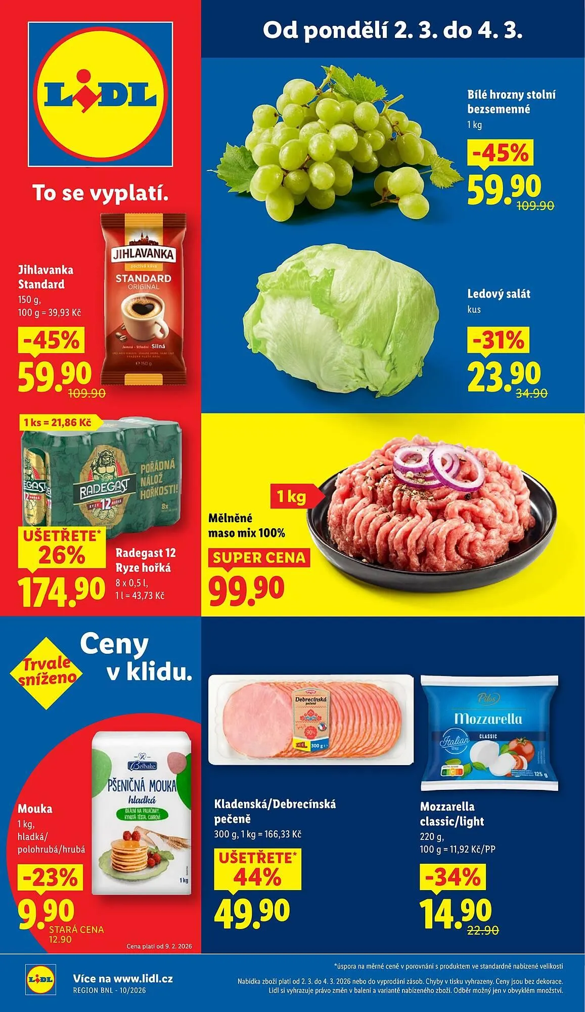 Lidl leták - 2. března 4. března 2026 - Page 1