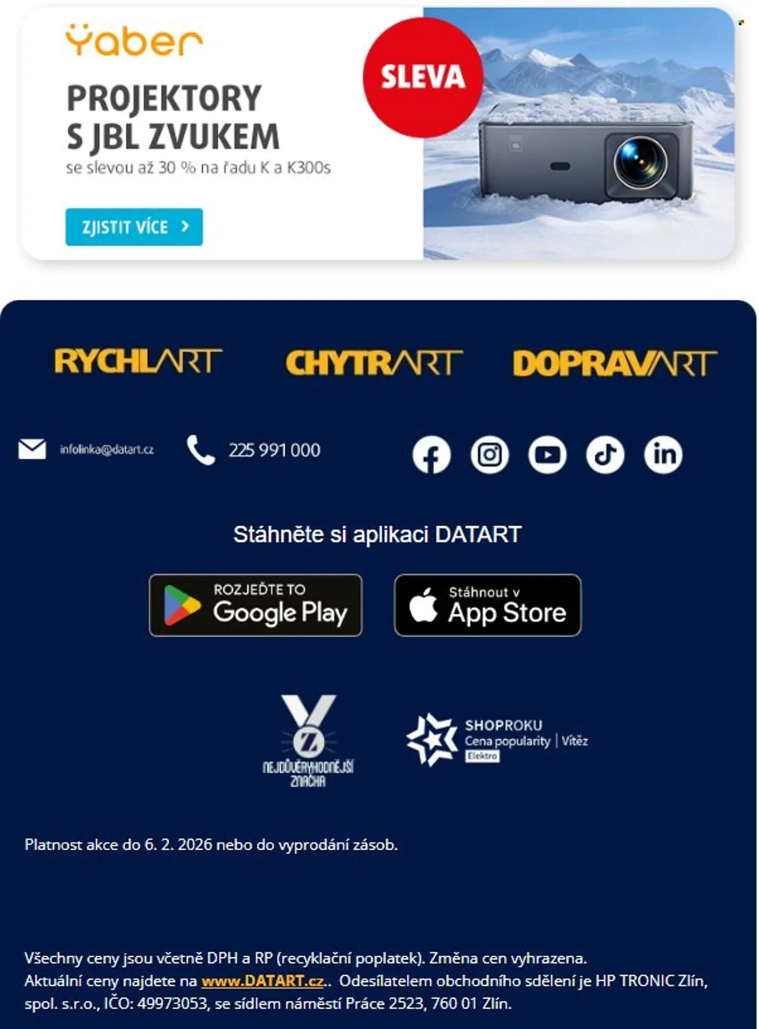 Datart leták - 3. února 6. února 2026 - Page 6