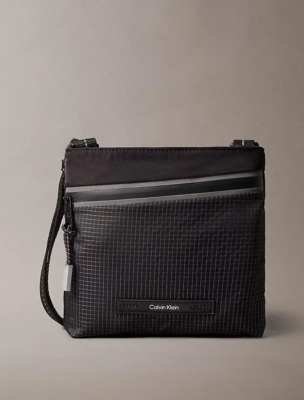 Striped Utility Zip Flat Pack