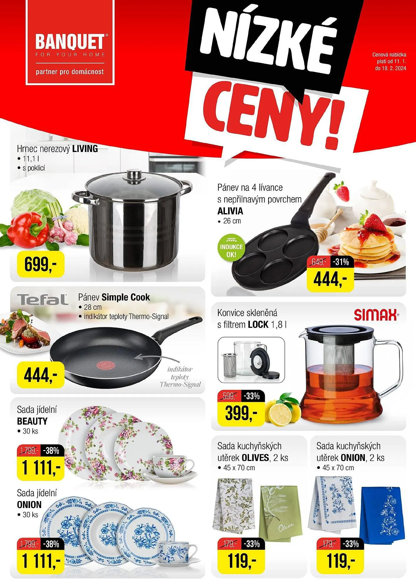 BANQUET leták - 11. ledna 18. února 2024
