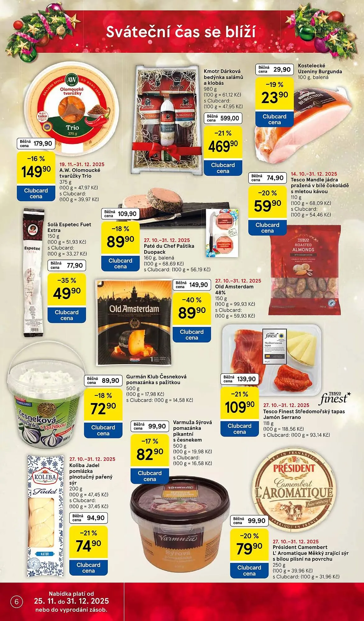 Tesco leták - 3. prosince 9. prosince 2025 - Page 6