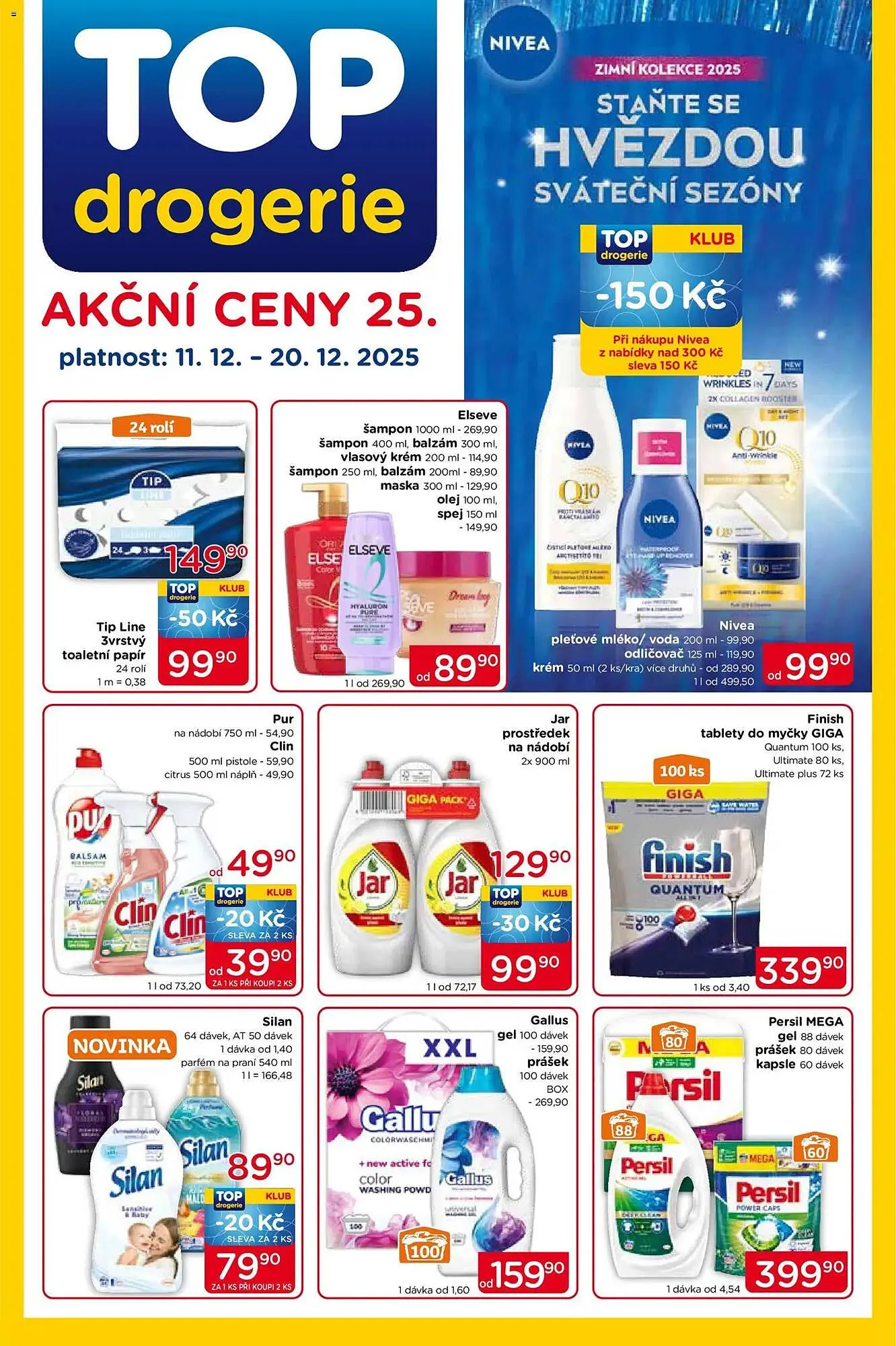 TOP drogerie leták - 11. prosince 20. prosince 2025 - Page 1