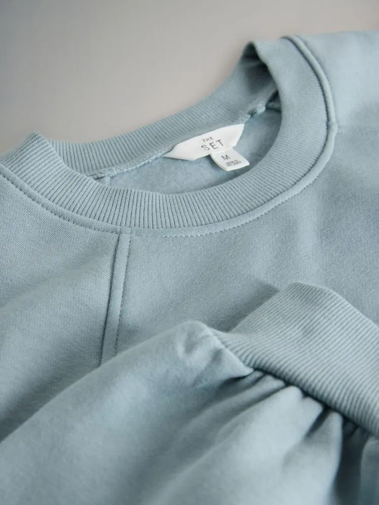 Sada 3 raglánových mikinových topů The Set