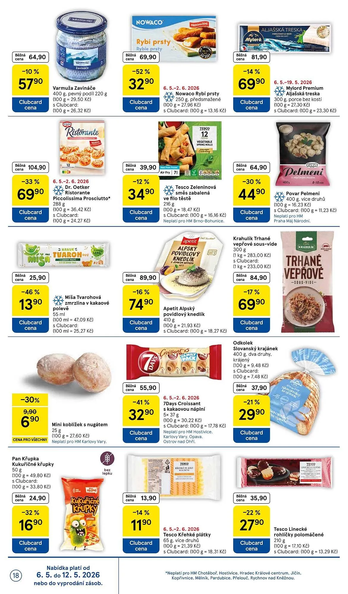 Tesco leták - 6. května 12. května 2026 - Page 18